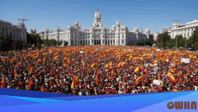 Antigovernment Protests Rock Spain